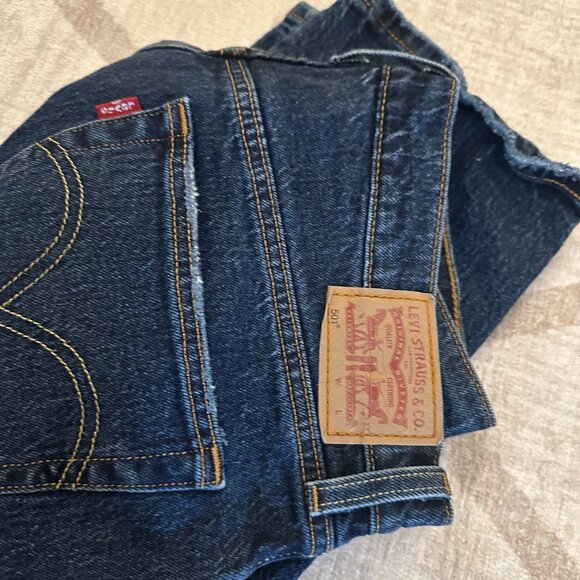 LOT of 6 LEVI & DENIM FORUM JEANS WIDE LEG - STRAIGHT LEG- BAGGY LEG - Picture 7 of 14